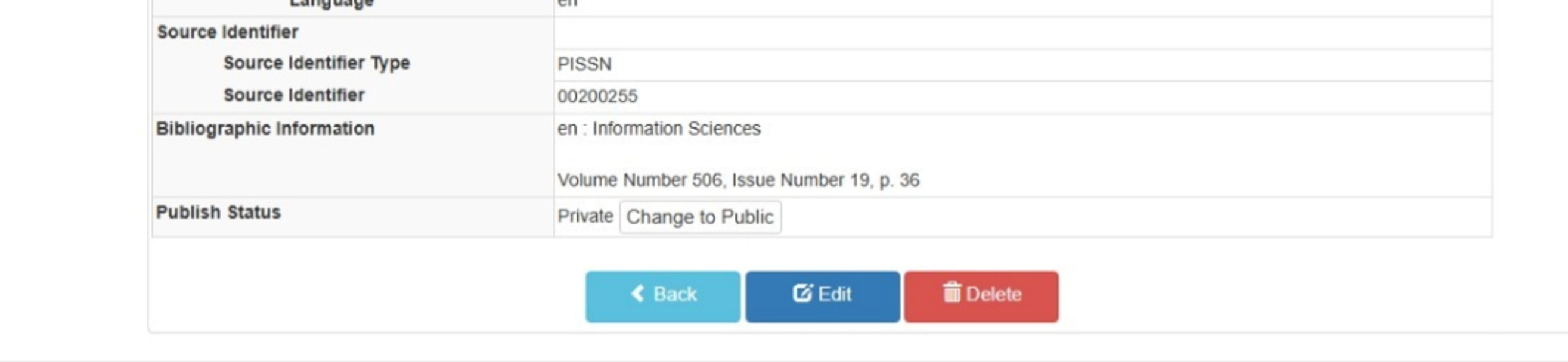 アイテム詳細画面の画像　※編集ボタンを強調